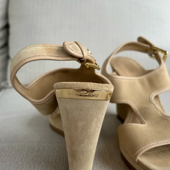 Michael Kors Suede Sandals, size 10 - Picture 4 of 4